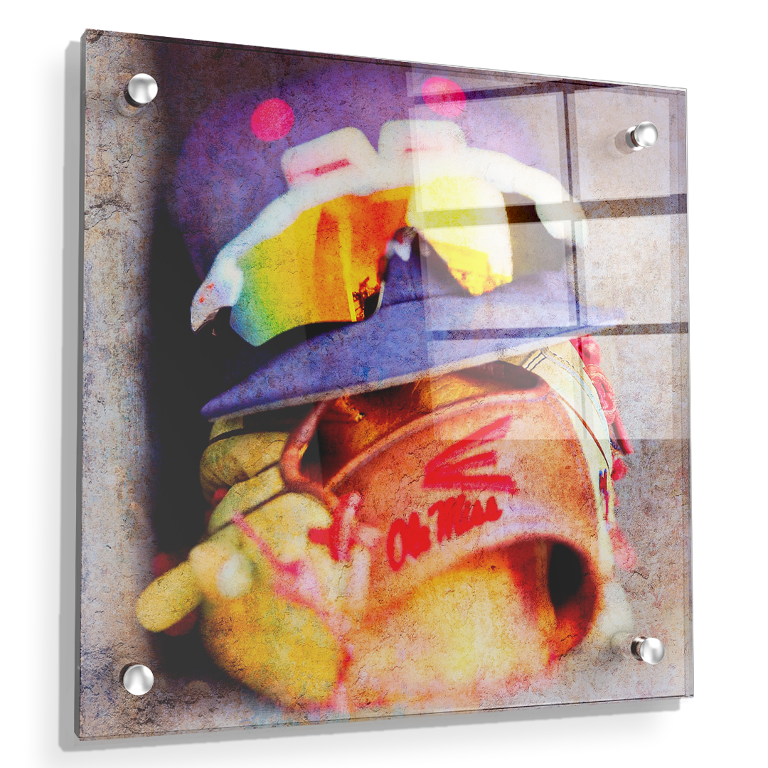 Ole Miss Rebels - Ole Miss Baseball - College Wall Art #Canvas