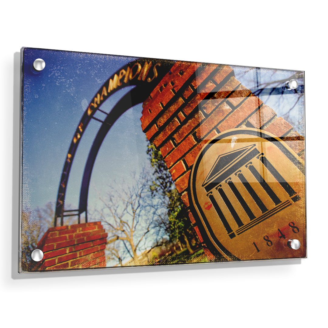 Ole Miss Rebels - 1841 Walk Of Champions - College Wall Art #Canvas