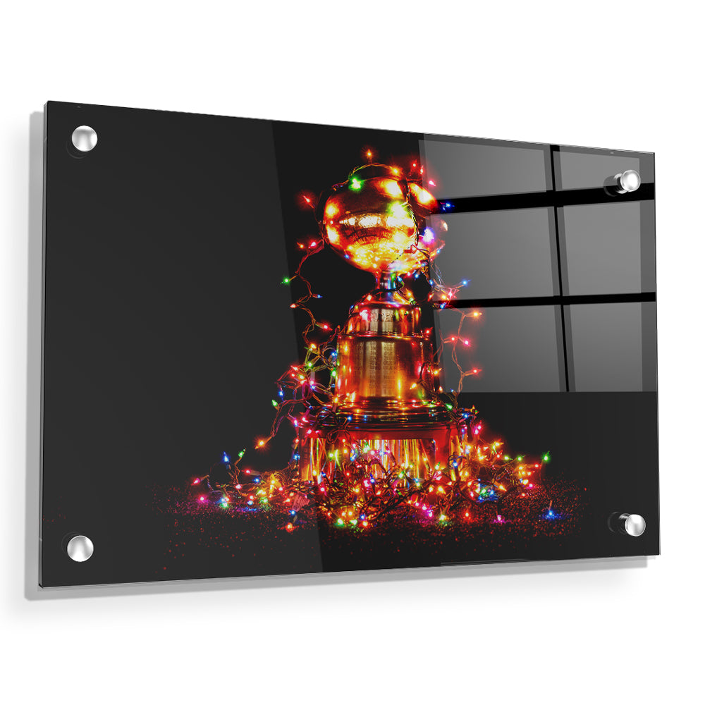 Ole Miss Rebels - Egg Bowl Christmas #Canvas