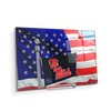 Ole Miss Rebels - Born in America - College Wall Art #Acrylic Mini