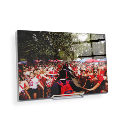 Ole Miss Rebels - The Walk - College Wall Art #Acrylic Mini