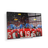 Ole Miss Rebels - Retro Team - College Wall Art #Acrylic Mini