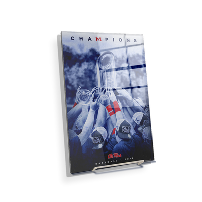 Ole Miss Rebels - SEC Baseball Champs - College Wall Art #Acrylic Mini