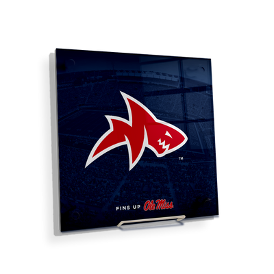 Ole Miss Rebels - Fins Up Ole Miss - College Wall Art #Acrylic Mini