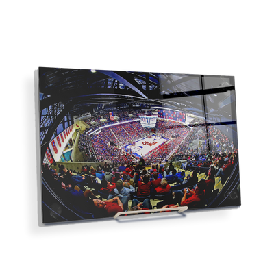 Ole Miss Rebels - Fisheye Pavilion - College Wall Art #Acrylic Mini