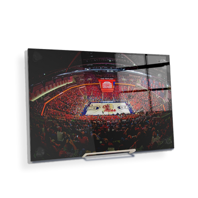 Ole Miss Rebels - The Pavilion Wide Angle - College Wall Art #Acrylic Mini