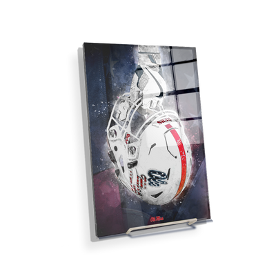 Ole Miss Rebels - Battle Ready Rebel - College Wall Art #Acrylic Mini