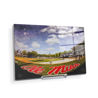 Ole Miss Rebels - Ole Miss Batting Practice - College Wall Art #Acrylic Mini