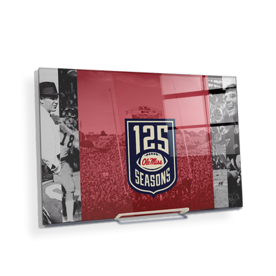 Ole Miss Rebels - 125 Ole Miss - College Wall Art #Acrylic Mini