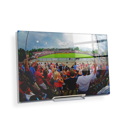 Ole Miss Rebels - Fisheye View of Swayze - College Wall Art #Acrylic Mini