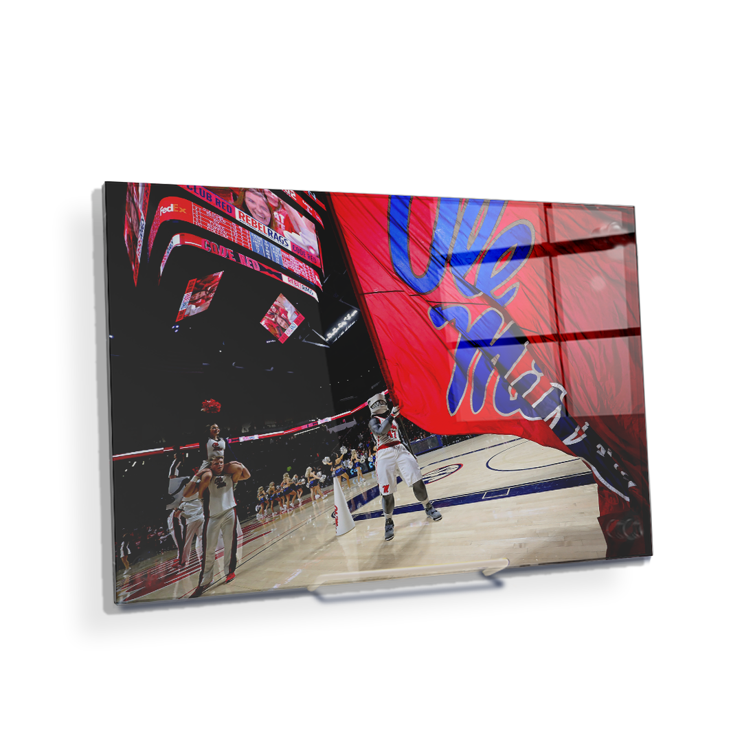 Ole Miss Rebels - Ole miss Basketball - College Wall Art #Acrylic Mini