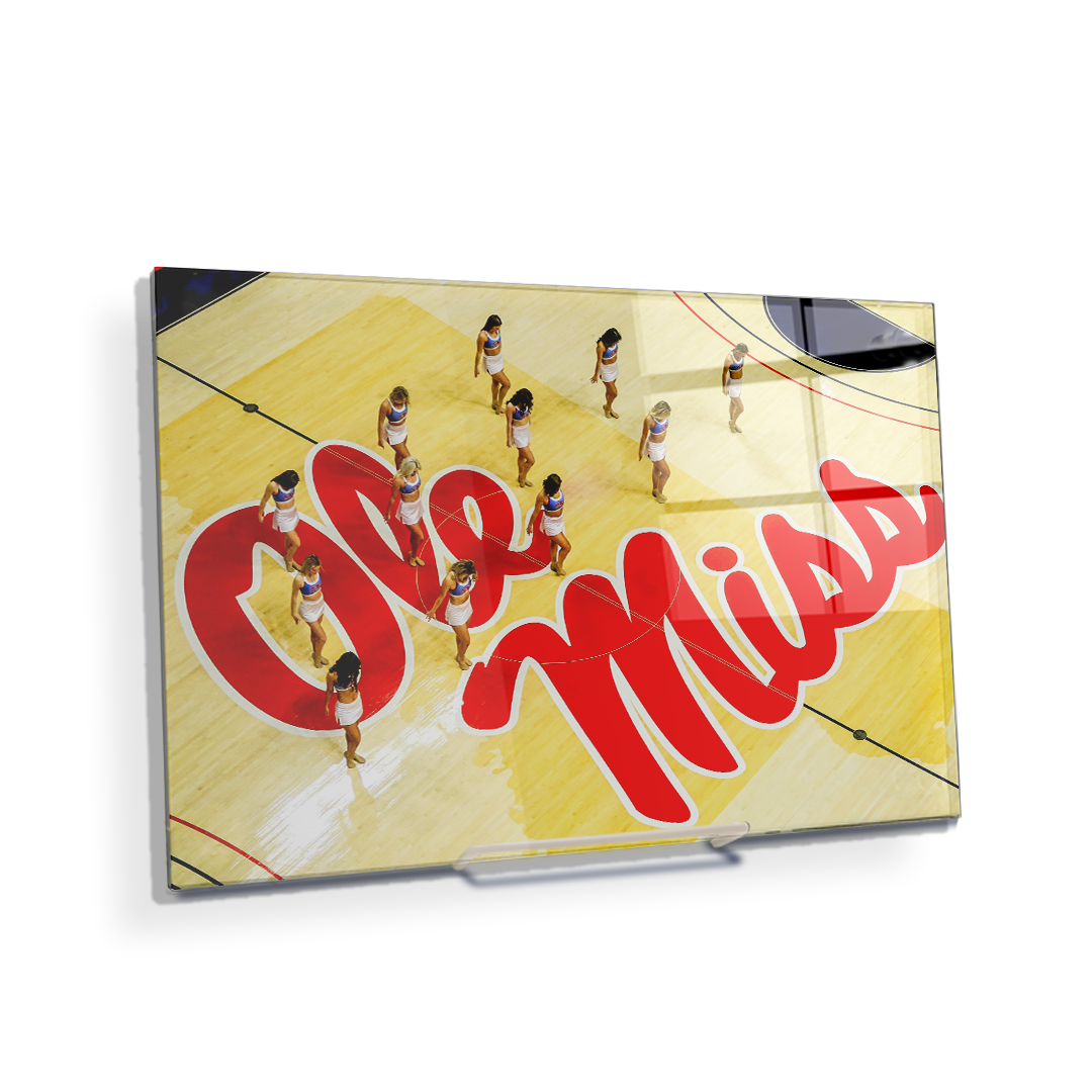 Ole Miss Rebels - Ole Miss Basketball Cheer - College Wall Art #Acrylic Mini