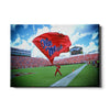 Ole Miss Rebels - Ole Miss Flag - College Wall Art #Canvas