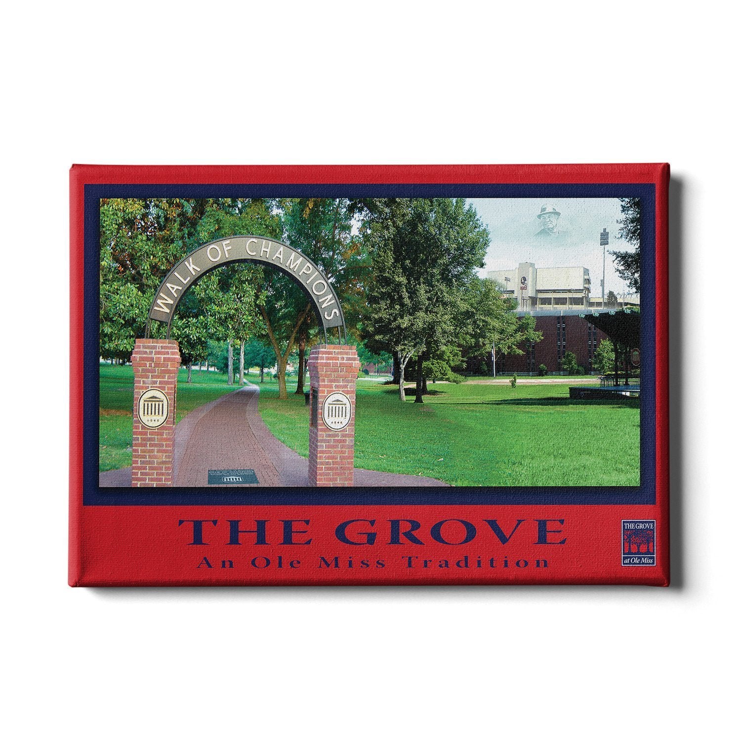 Ole Miss Rebels - The Grove an Ole Miss Tradition - College Wall Art #Canvas