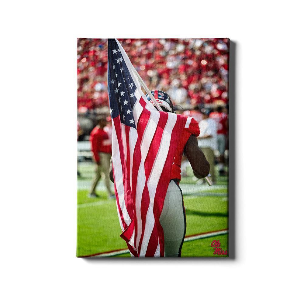 Ole Miss Rebels - Our Flag - College Wall Art #Canvas