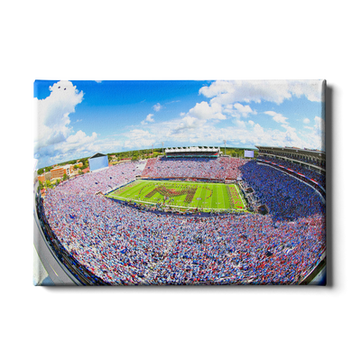 Ole Miss Rebels - Powder Blue Game - College Wall Art #Canvas