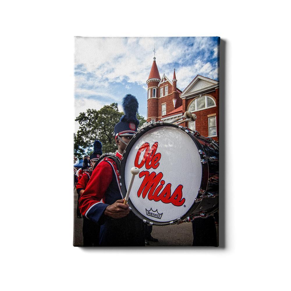 Ole Miss Rebels - Ole Miss Come Marching In - College Wall Art #Canvas