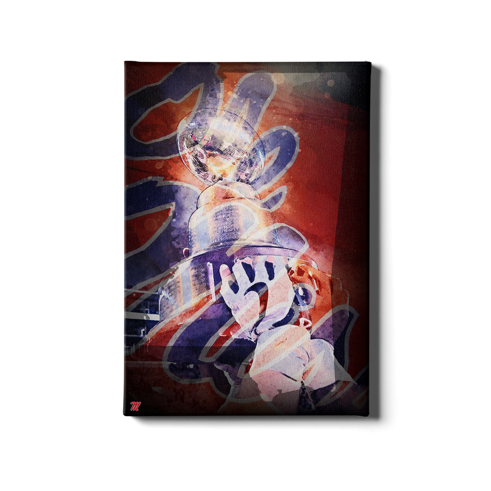 Ole Miss Rebels - Our State Egg Bowl - College Wall Art #Canvas