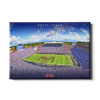 Ole Miss Rebels - Hotty Toddy - College Wall Art #Canvas