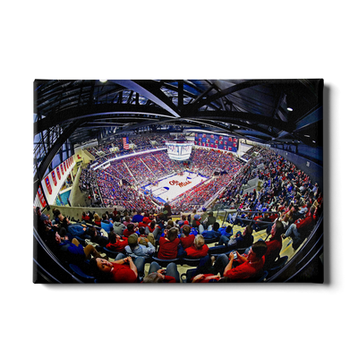 Ole Miss Rebels - Fisheye Pavilion - College Wall Art #Canvas