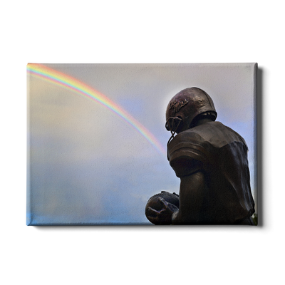 Ole Miss Rebels - Football Rainbow - College Wall Art #Canvas