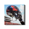 Ole Miss Rebels - Ole Miss Helmet Held High - College Wall Art #Canvas