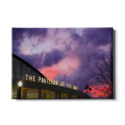 Ole Miss Rebels - The Pavilion at Ole Miss - College Wall Art #Canvas