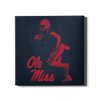 Ole Miss Rebels - Ole Miss Red & Blue - College Wall Art #Canvas