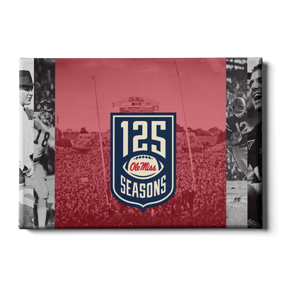 Ole Miss Rebels - 125 Ole Miss - College Wall Art #Canvas