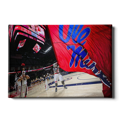 Ole Miss Rebels - Ole miss Basketball - College Wall Art #Canvas