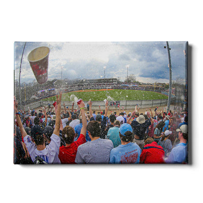 Ole Miss Rebels - Oxford Shower - College Wall Art #Canvas