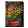 Ole Miss Rebels - Welcome to Ole Miss - College Wall Art #Canvas