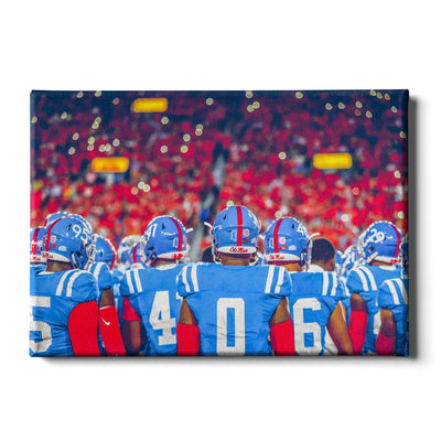 Ole Miss Rebels - All Powder - College Wall Art #Canvas