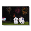 Ole Miss Rebels - Ole Miss Baseball Fireworks -College Wall Art #Canvas