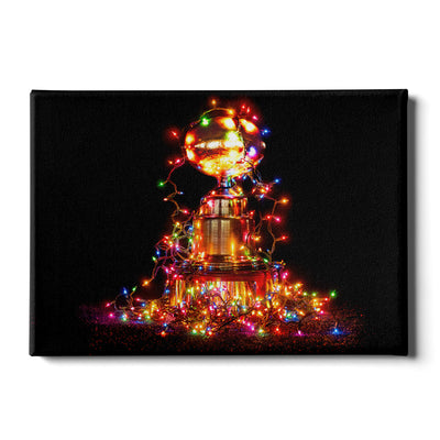 Ole Miss Rebels - Egg Bowl Christmas #Canvas