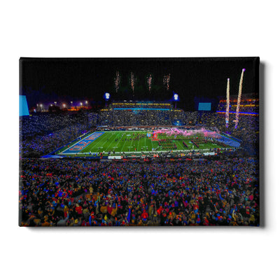 Ole Miss Rebels-Ole Miss Light Show - College Wall Art #Canvas