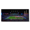 Ole Miss Rebels - Ole Miss Light Show Panoramic - College Wall Art #Canvas