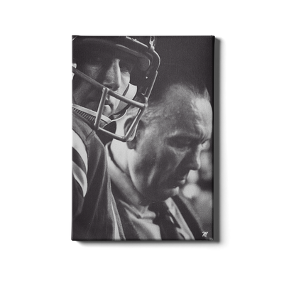 Ole Miss Rebels - Vintage Archie Manning Bruiser Kinard - College Wall Art #Canvas