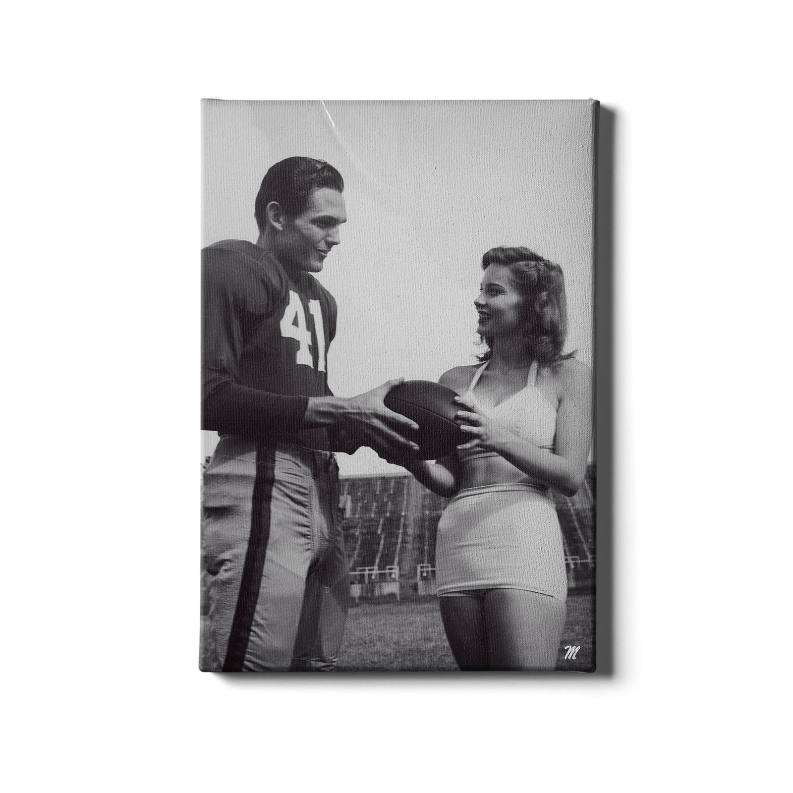 Ole Miss Rebels - Vintage Bobby Wilson Miss Mississippi Kitsy Baily 1947 - College Wall Art #Canvas