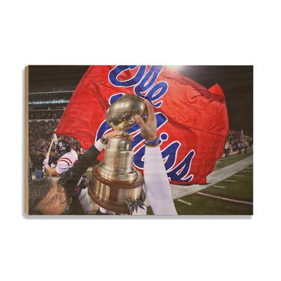 Ole Miss Rebels - Victory Lap - College Wall Art #Wood