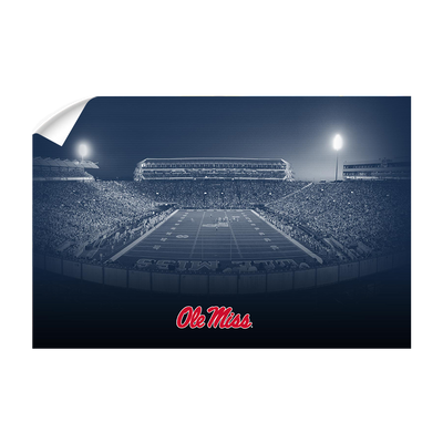 Ole Miss Rebels - Vaught Hemingway Night - College Wall Art #Wall Decal