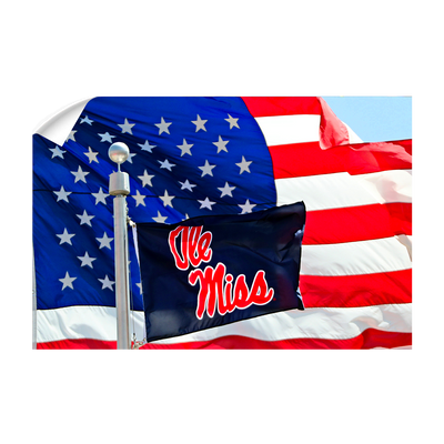 Ole Miss Rebels - Born in America - College Wall Art #Wall Decal