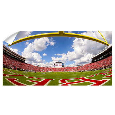 Ole Miss Rebels - Fisheye End zone Panoramic - College Wall Art #Wall Decal