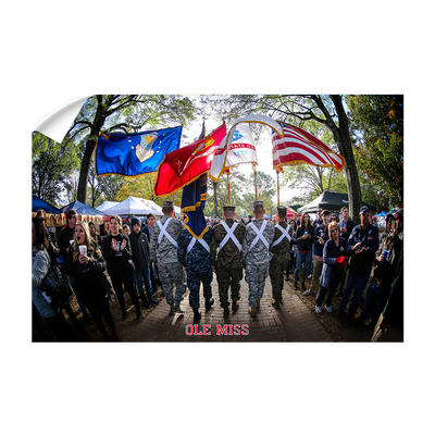 Ole Miss Rebels - Military Walk of Champions - College Wall Art #Wall Decal