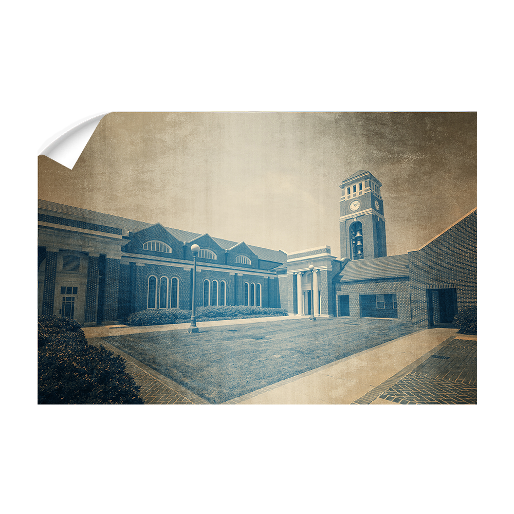 Ole Miss Rebels - Vintage Paris-Yates Chapel - College Wall Art #Wall Decal
