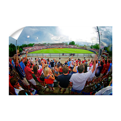 Ole Miss Rebels - Fisheye View of Swayze - College Wall Art #Wall Decal