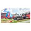 Ole Miss Rebel - Stadium Train Panoramic - College Wall Art #Wall Decal