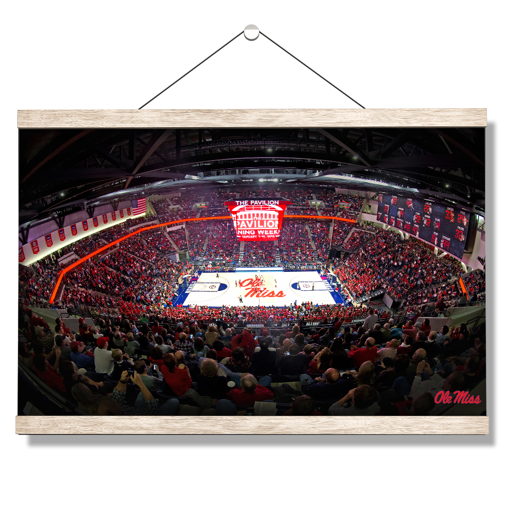 Ole Miss Rebels - Pavilion Opening - College Wall Art #Canvas