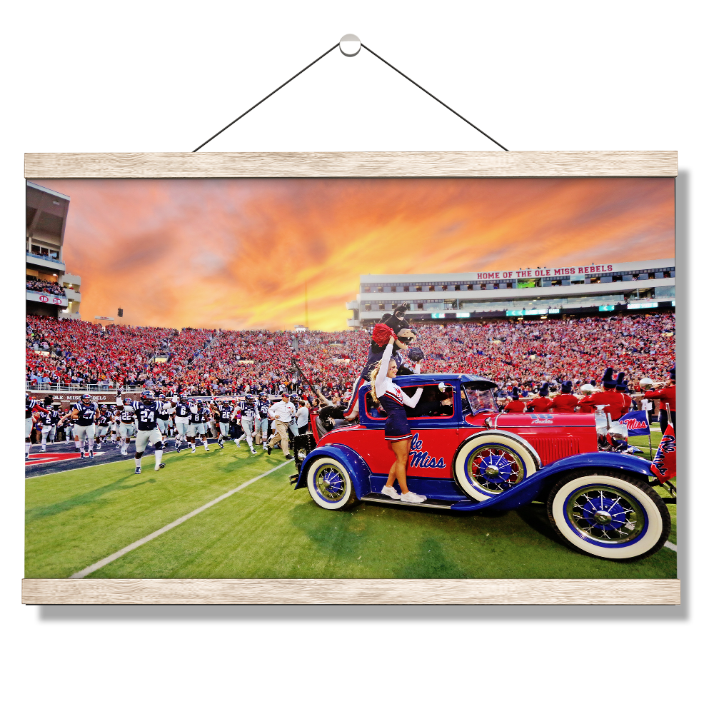 Ole Miss Rebels - Home of the Ole Miss Rebels - College Wall Art #Canvas