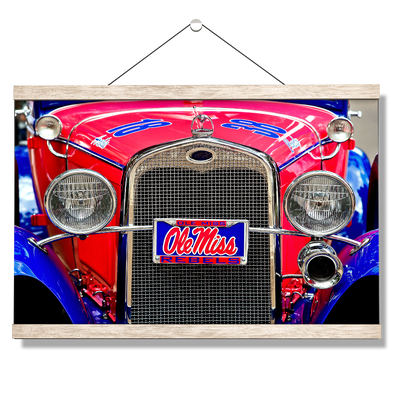 Ole Miss Rebels - Ramblin' Rebel - College Wall Art #Hanging Canvas